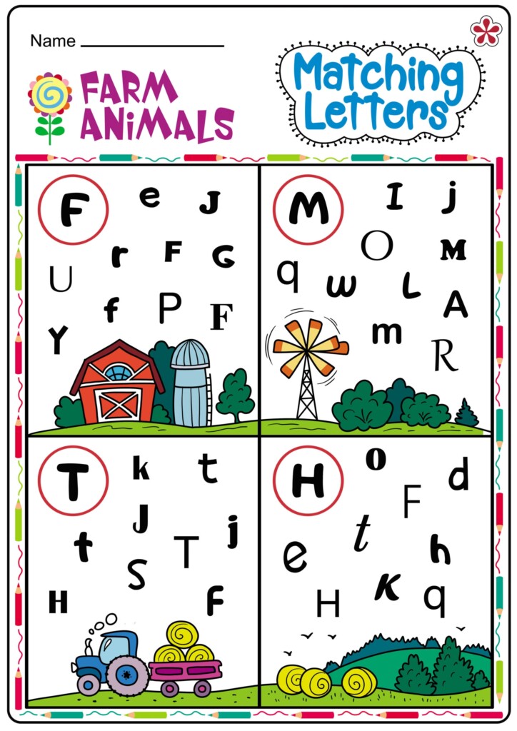 Printable Farm Worksheets For Preschool Printable Worksheets