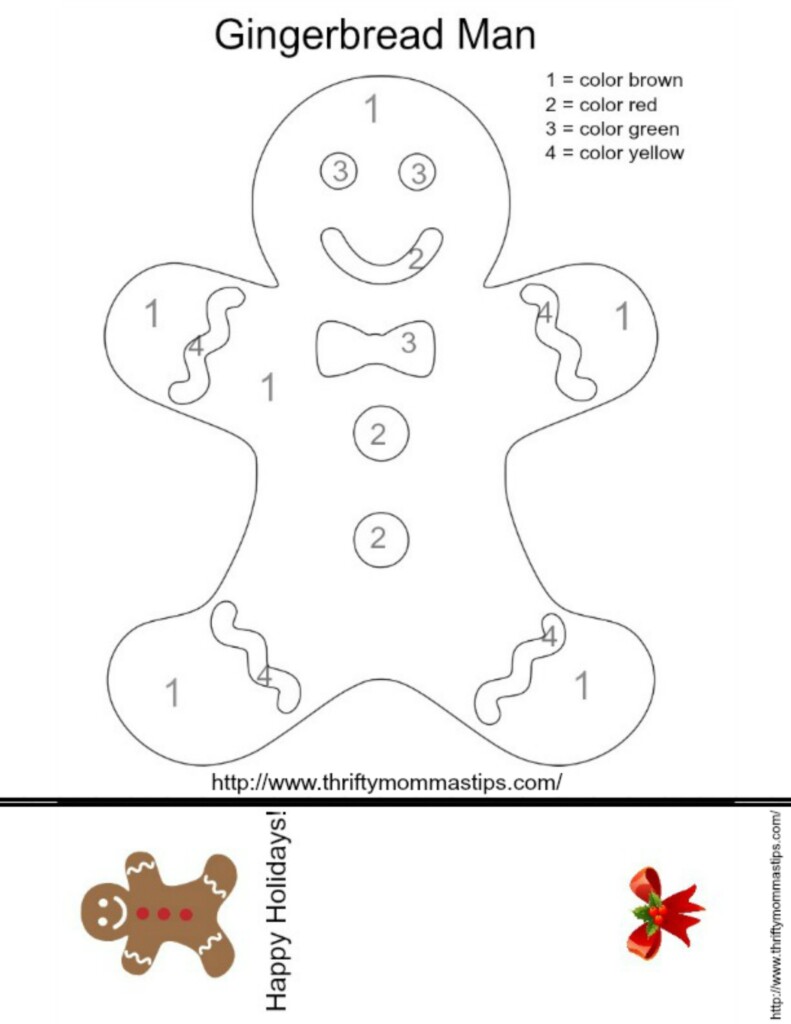 Printable Gingerbread Man Worksheets Printable Calendars AT A GLANCE