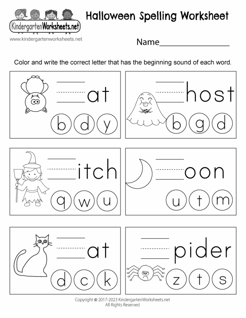 Printable Halloween Activities Worksheets Library