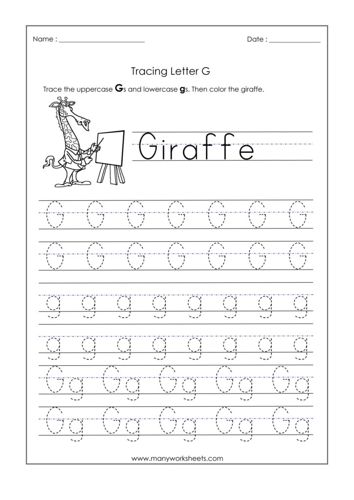 Printable Letter G Worksheets Printable Worksheets
