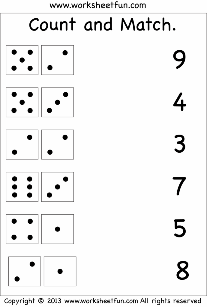 Printable Matching Worksheets
