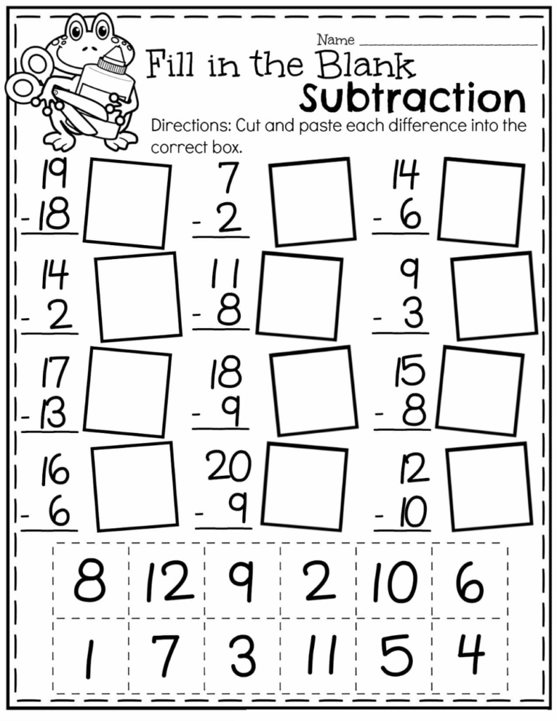 Printable Math Worksheets For Grade 1