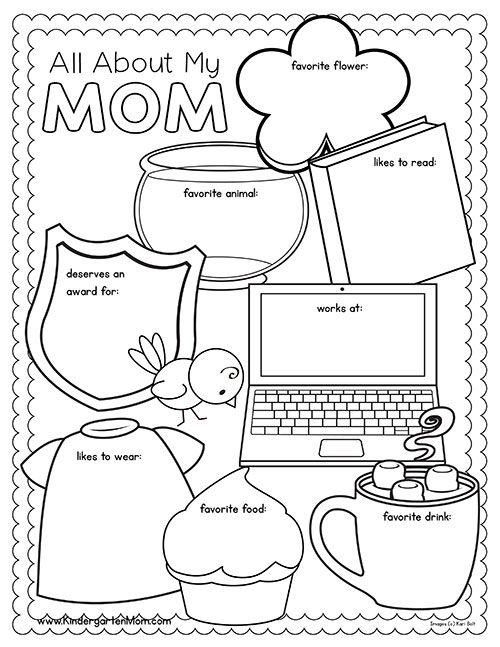 Printable Mother 39 s Day Worksheets Pdf Design Corral