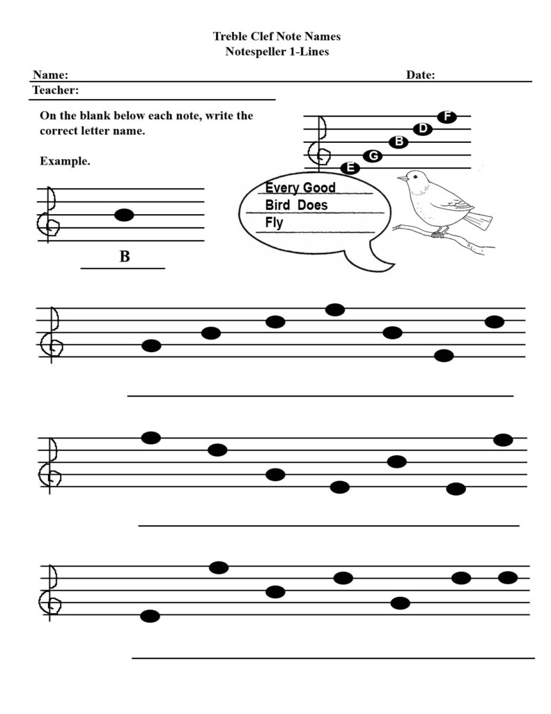 Printable Music Worksheets AlphabetWorksheetsFree