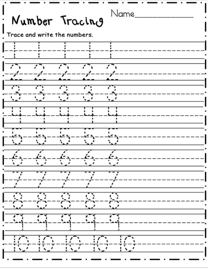 Printable Numbers 1 10 Tracing For Kids Free Download And Print For You  Printable Numbers 1 10 Tracing For Kids Free Download And Print For You