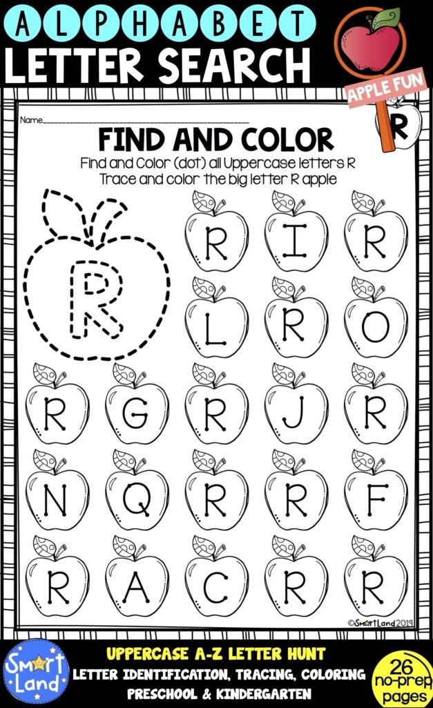 Printable Preschool Worksheets Alphabet