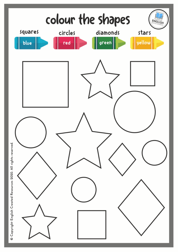 Printable Shapes Worksheets Printable Worksheets