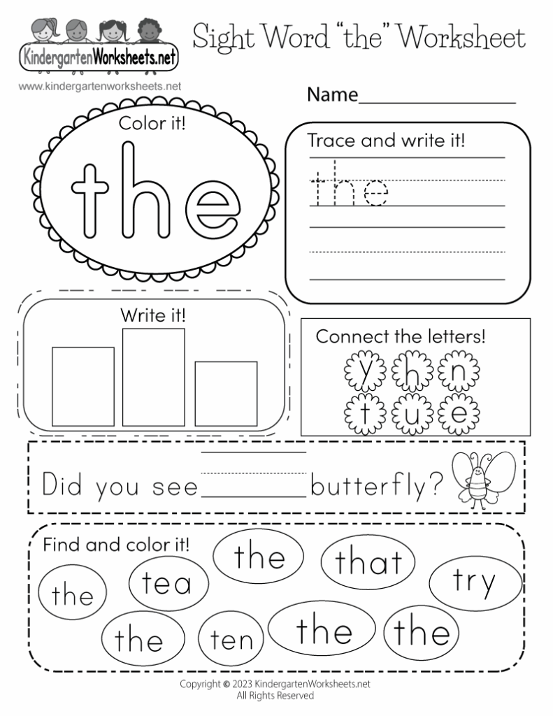Printable Sight Words Worksheets Rightee Printable Sight Words Worksheets Rightee
