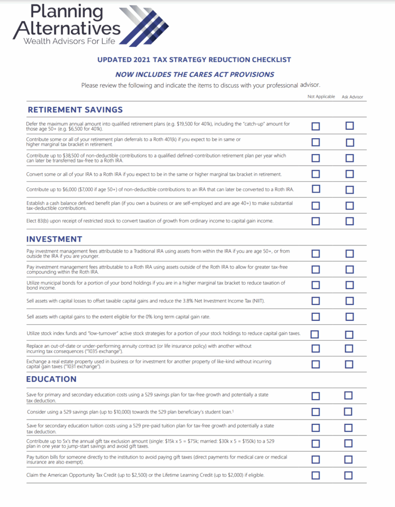 Printable Tax Prep Checklist Tax Return Organizer Financial Etsy 