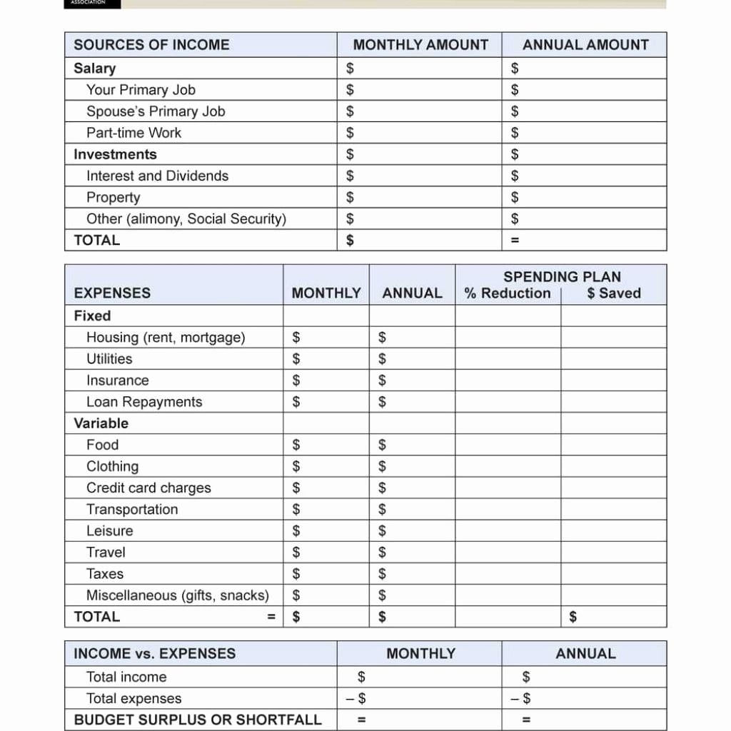 Retirement Planning Worksheet Printable Retirement Planning Worksheet Printable