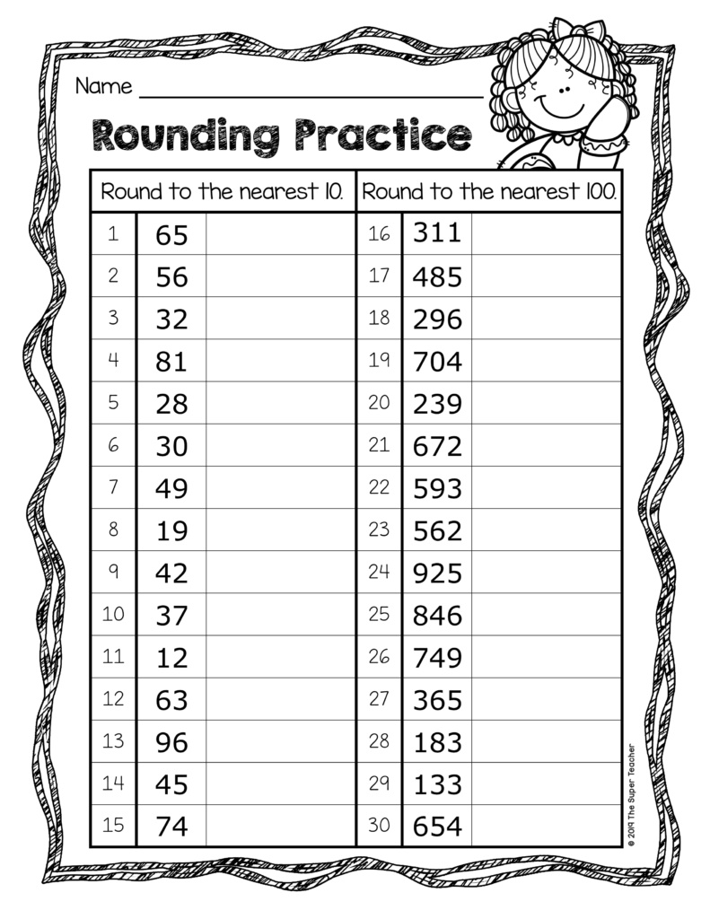 Rounding Decimals Worksheets The Curriculum Corner 4 5 6 Worksheets Rounding Decimals Worksheets The Curriculum Corner 4 5 6 Worksheets