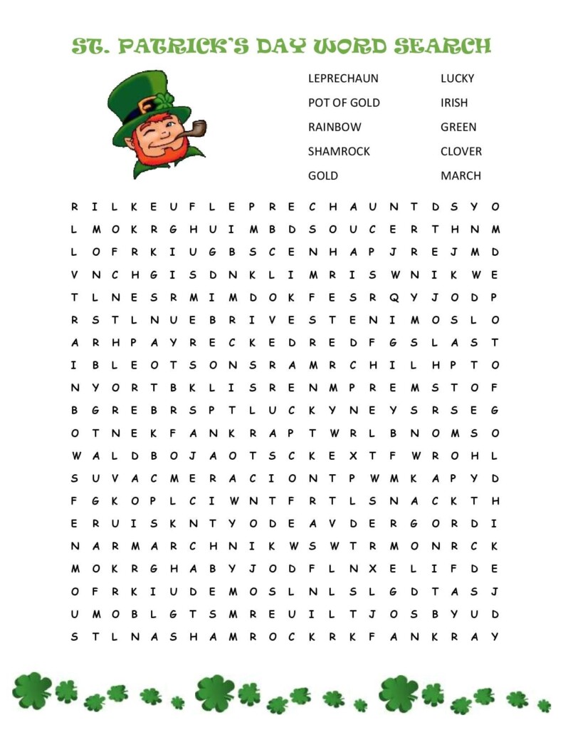 St Patrick 39 s Day Lesson Plans Themes Printouts Crafts Free 