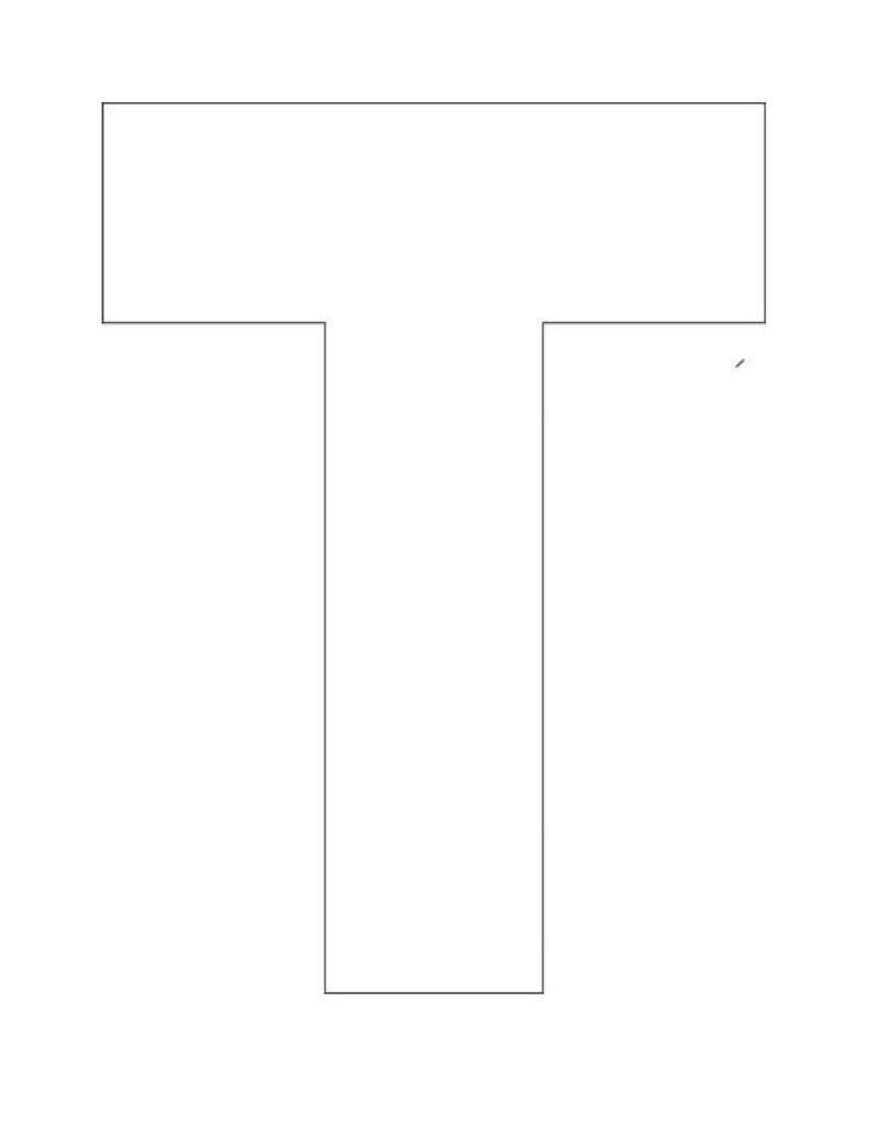 T Printable Letter TracingLettersWorksheets