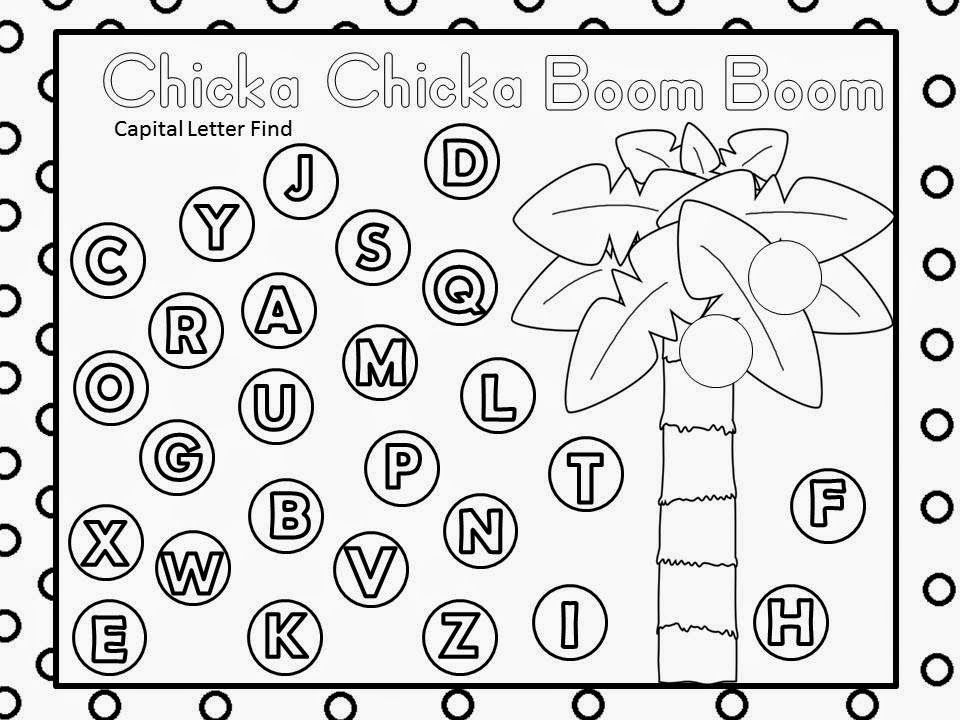 Teach Child How To Read Chicka Chicka Boom Boom Free Printable 