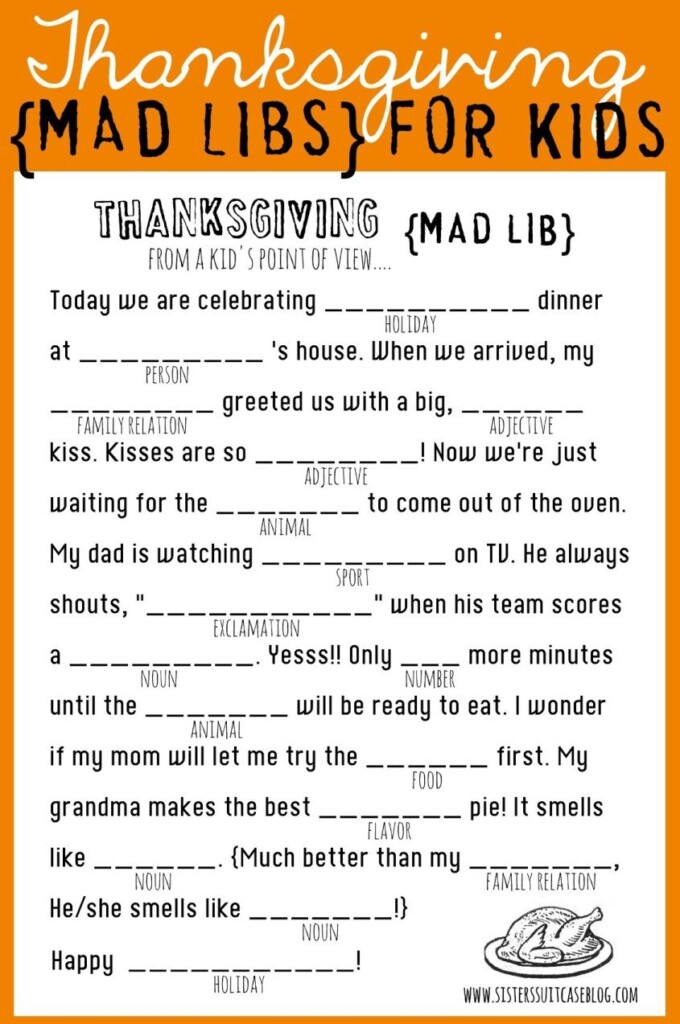 Thanksgiving Worksheets High School