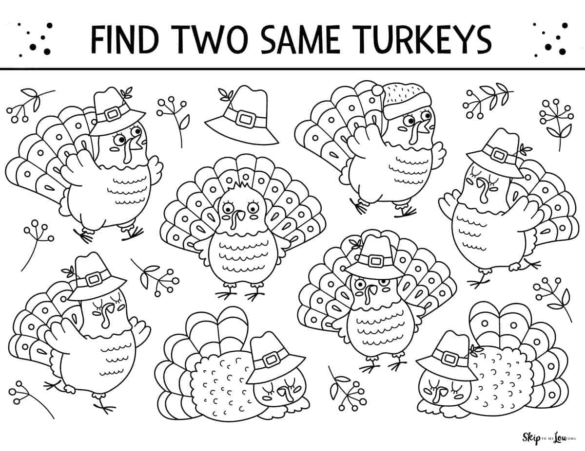 Thanksgiving Worksheets Skip To My Lou Worksheets Library