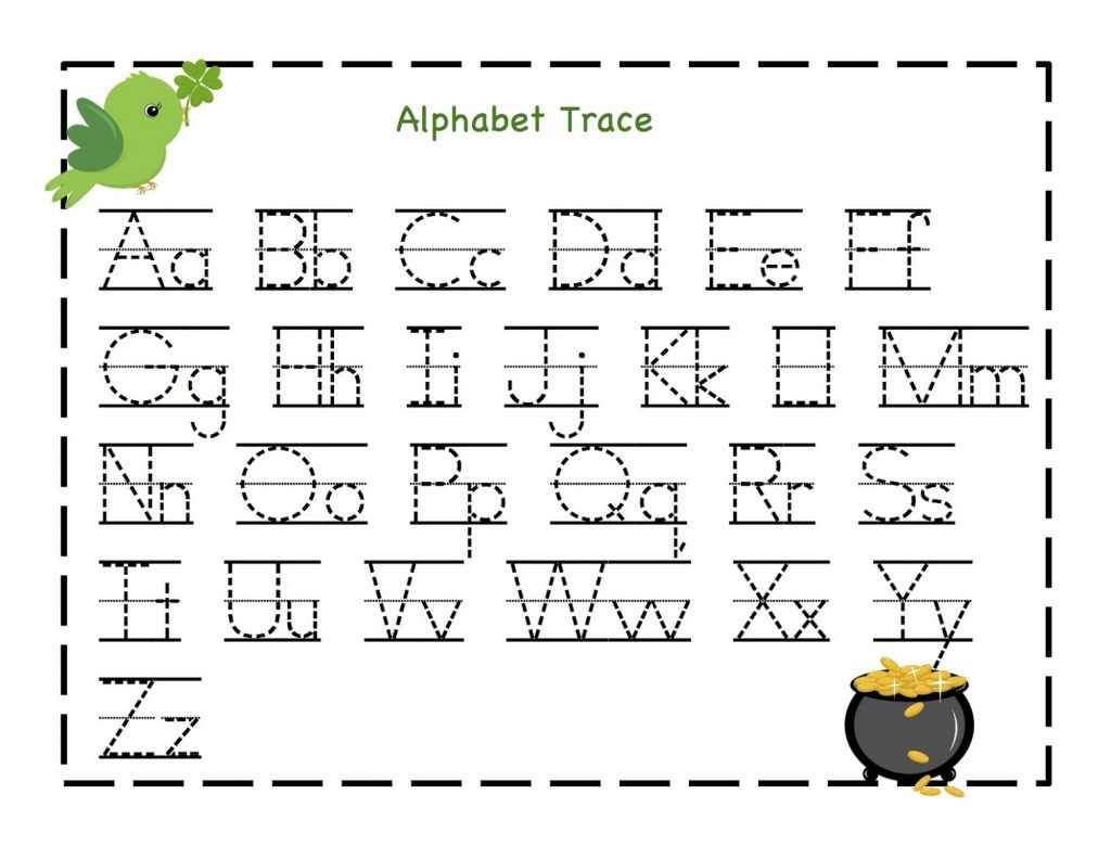 Trace Your Name Worksheet Printable Kiddo Shelter Trace Your Name 