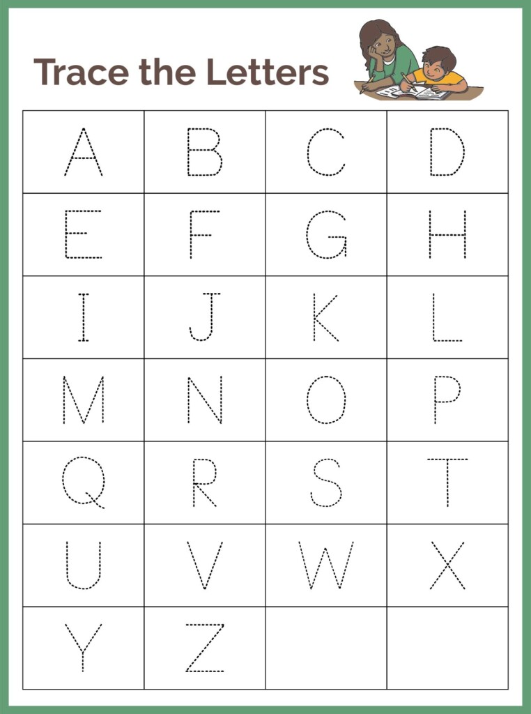 Traceable Alphabet Worksheets 10 Free PDF Printables Printablee