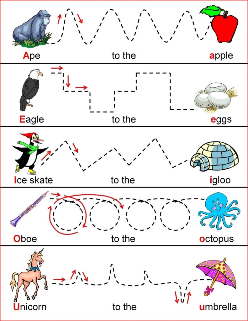 Tracing Letters Worksheets For 3 Year Olds TracingLettersWorksheets 